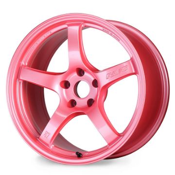 Picture of Gram Lights 57CR 18x10.5 12 5 - 114.3 Sakura Pink Wheel (Special Order No Cancel)