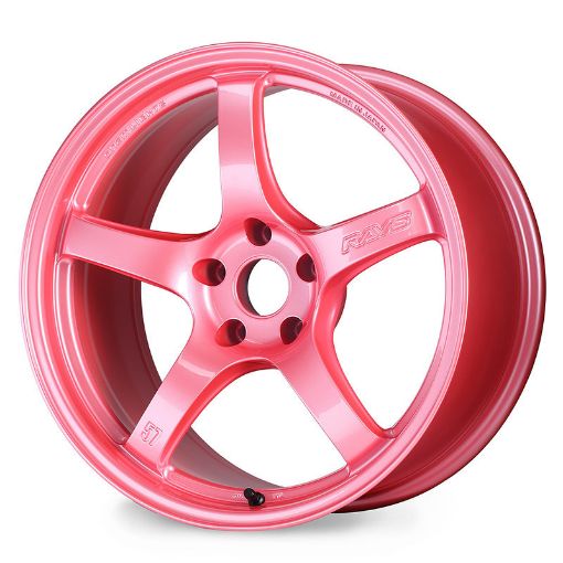 Picture of Gram Lights 57CR 18x10.5 12 5 - 114.3 Sakura Pink Wheel (Special Order No Cancel)