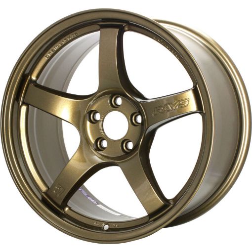 Picture of Gram Lights 57CR 19x9.5 45 5 - 120 Almite Gold Wheel