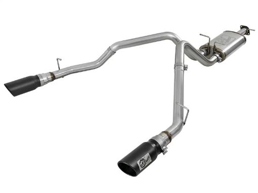 Picture of aFe MACH Force - Xp 3in 409 SS Cat - Back Exhaust 2019 RAM 1500 V8 - 5.7L w Black Tip