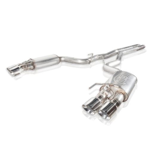 Picture of Stainless Works 18 Ford Mustang GT Redline Cat - Back Performance Connect H - Pipe w Active Valves