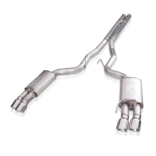 Picture of Stainless Works 18 Ford Mustang GT Redline H - Pipe Performance Connect Cat - Back Exhaust