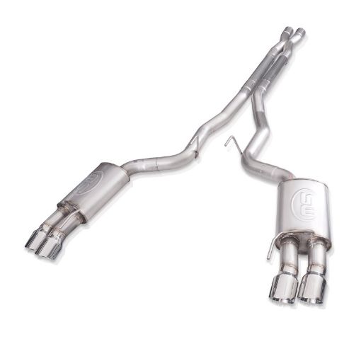 Picture of Stainless Works 18 Ford Mustang GT Redline X - Pipe Performance Connect Cat - Back Exhaust