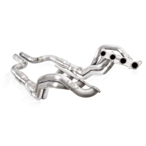 Picture of Stainless Works 15 - 18 Ford Mustang GT Aftermarket Connect 2in Catted Headers