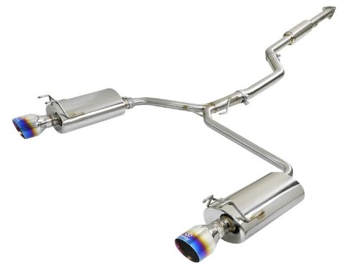 Picture of aFe Takeda 2.5 - 1.75in 304 SS Cat - Back Exhaust System 13 - 17 Honda Accord LX EX EX - L L4 - 2.4L