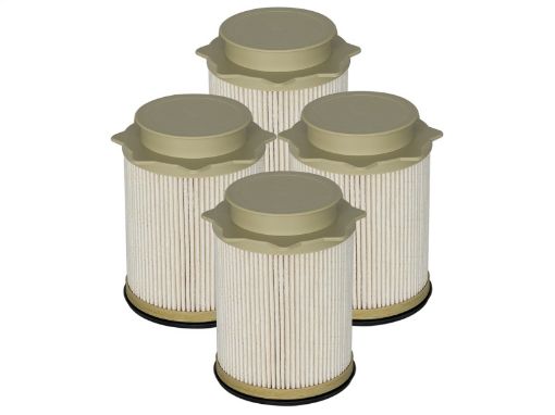 Picture of aFe ProGuard D2 Fuel Filter (4 Pack) 10 - 16 Dodge RAM Diesel Trucks 6.7L (td)