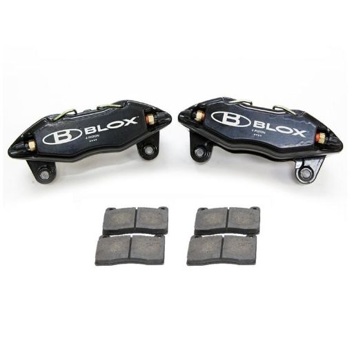 Picture of BLOX Racing Forged 4 Piston Calipers and Pads (Fits HondaAcura 262mm Rotors)