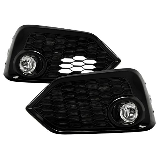 Picture of Spyder 16 - 17 Honda Civic 3DR Hatchback Only OEM Fog Light wSwitch - Clear (FL - HC2017 - H - C)