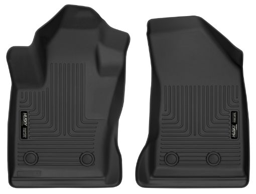 Picture of Husky Liners 17 - 18 Jeep Compass X - Act Contour Black Front Floor Liners