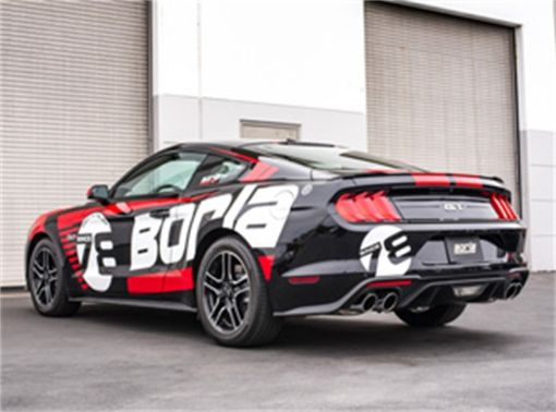 Picture of Borla 2018 Ford Mustang GT 5.0L ATMT 2.5in S - Type Exhaust wo Valves (Rear Section Only)