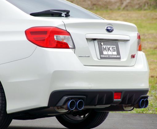 Picture of HKS SUPER TURBO MUFFLER Ti Subaru VAB WRX STIVAG WRX S4