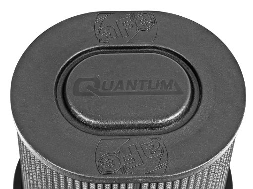 Picture of aFe Quantum Pro DRY S Air Filter Flat Top - 5in Flange x 9in Height