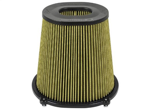 Picture of aFe Quantum Pro - Guard 7 Air Filter Inverted Top - 5in Flange x 9in Height - Oiled PG7