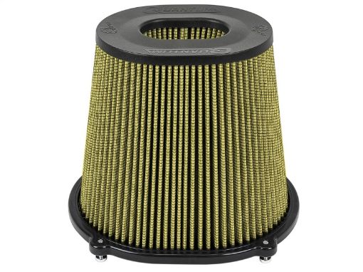 Picture of aFe Quantum Pro - Guard 7 Air Filter Inverted Top - 5in Flange x 8in Height - Oiled PG7