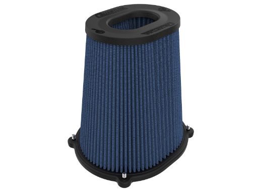 Picture of aFe Quantum Pro - 5 R Air Filter Inverted Top - 5.5inx4.25in Flange x 9in Height - Oiled P5R