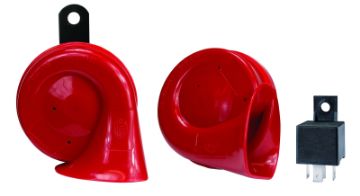 Picture of Hella Twin Trumpet Horn Kit 12V 400500Hz (007424804 007424801)