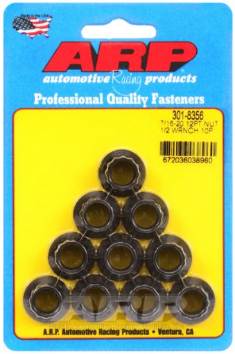 Picture of ARP 716 - 20 12 Socket 12 Pt Nut Kit (Pack of 10)