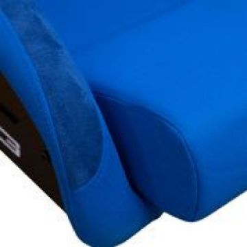 Picture of NRG FRP Bucket Seat (Blue Cloth) - Large