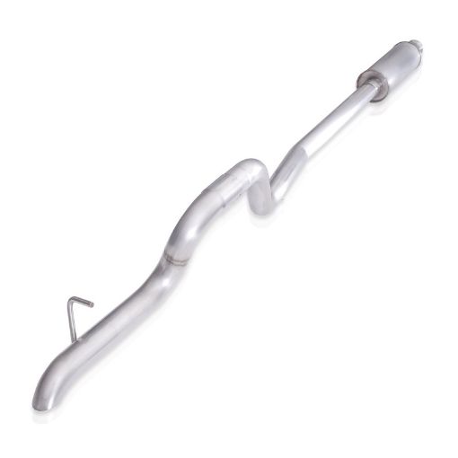 Picture of Stainless Works 2018 Jeep Wrangler JL 304SS Factory Connect 2.5in Cat Back Dump Exhaust System