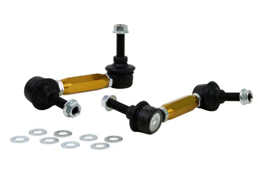 Picture of Whiteline 03 - 06 Nissan 350z Z33 Rear Swaybar link kit - Adjustable Ball End Links
