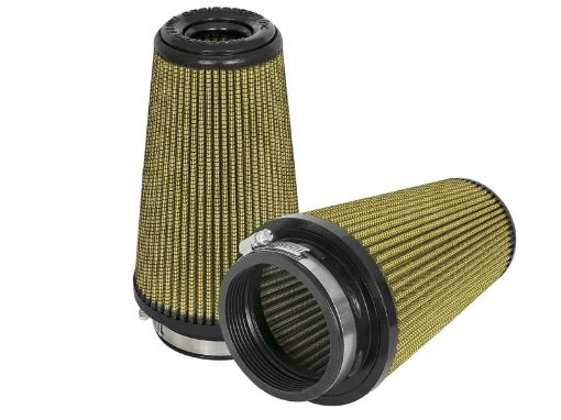 Picture of aFe Magnum FLOW Pro GUARD 7 Replacement Air Filter (Pair) F - 3.5 B - 5 T - 3.5 (Inv) H - 8in.