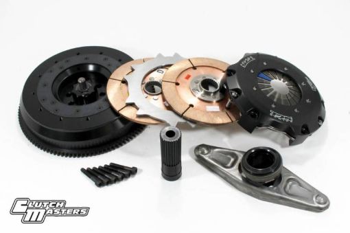 Picture of Clutch Masters 07 - 10 BMW 335 3.0L N54 Twin - Disc (Race) Clutch Kit w Aluminum Flywheel