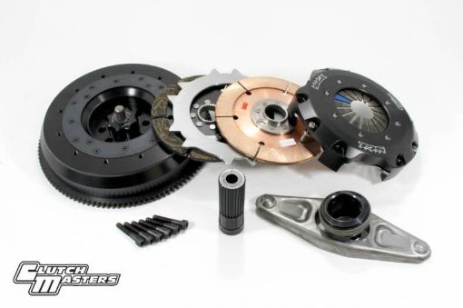 Picture of Clutch Masters 07 - 10 BMW 335 3.0L N54 Twin - Disc (RaceStreet) Clutch Kit w Aluminum Flywheel