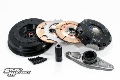 Picture of Clutch Masters 11 - 15 BMW 335 3.0L N55 Twin - Disc (Race) Clutch Kit w Aluminum Flywheel