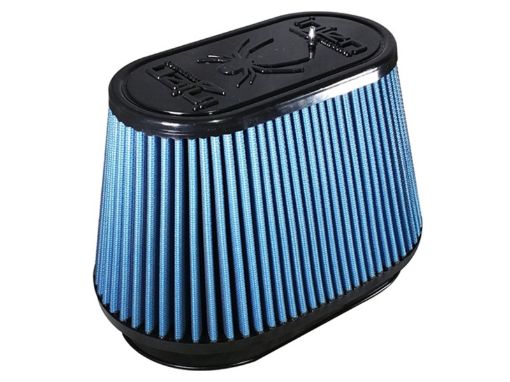 Picture of Injen NanoWeb Dry Air Filter wSur - Loc 4.115x6.865 Oval neck 7.17x9.92 Base 5.63x8.5 Tall