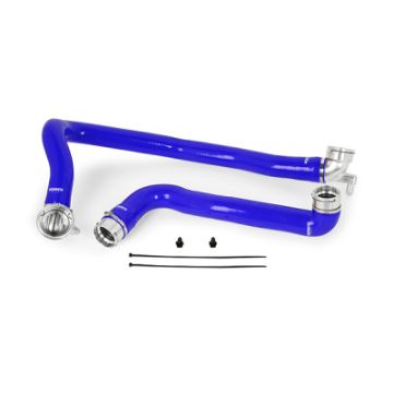 Picture of Mishimoto 11 - 16 Ford 6.7L Powerstroke Blue Silicone Hose Kit
