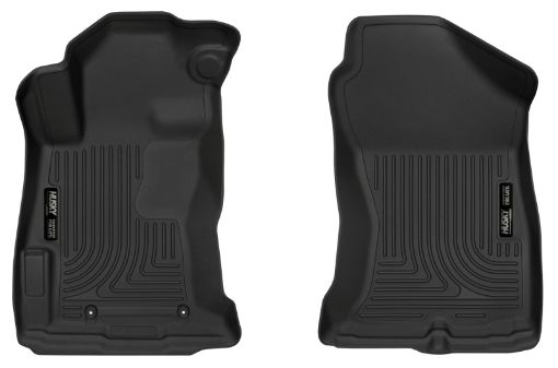 Picture of Husky Liners 2018 Subaru Crosstrek Black Front Floor Liners