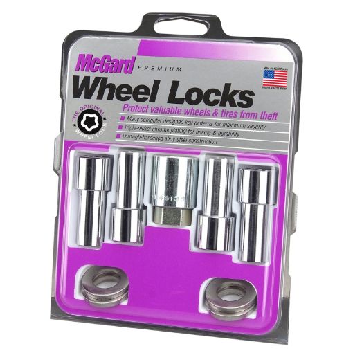 Picture of McGard Wheel Lock Nut Set - 4pk. (X - Long Shank) 716 - 20 1316 Hex 2.165in. Length - Chrome