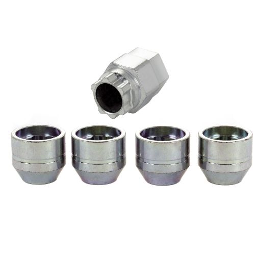 Picture of McGard Wheel Lock Nut Set - 4pk. (Under Hub Cap Cone Seat) M12X1.75 19mm 21mm Hex .802in. L