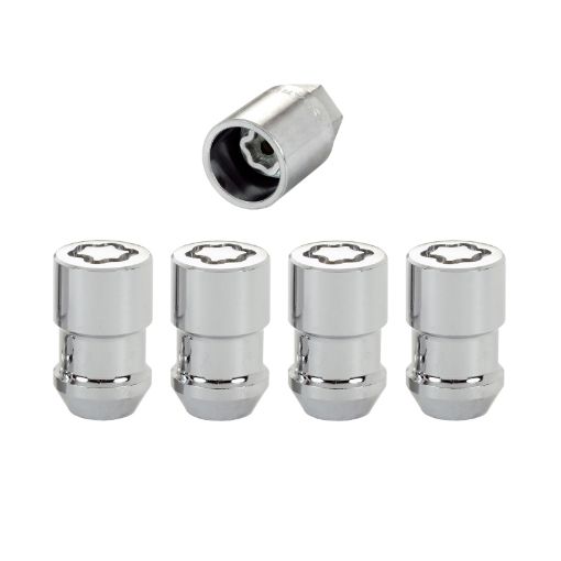 Picture of McGard Wheel Lock Nut Set - 4pk. (Cone Seat) 12 - 20 RH - LH 1316 Hex 1.46in. Length - Chrome