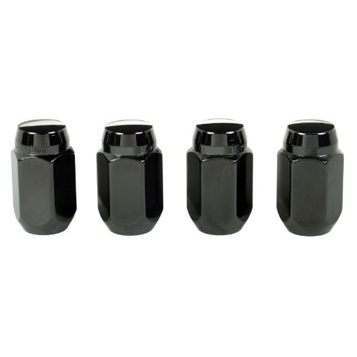 Picture of McGard Hex Lug Nut (Cone Seat) M12X1.5 1316 Hex 1.5in. Length (4 - pack) - Black