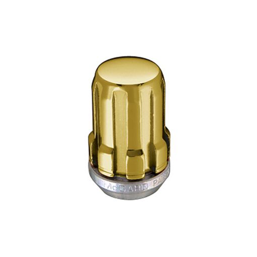 Picture of McGard SplineDrive Lug Nut (Cone Seat) M12X1.5 1.24in. Length (Box of 50) - Gold (Req. Tool)