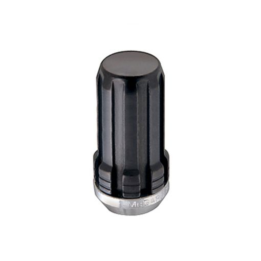 Picture of McGard SplineDrive Lug Nut (Cone Seat) M14X1.5 1.935in. Length (Box of 50) - Black (Req. Tool)