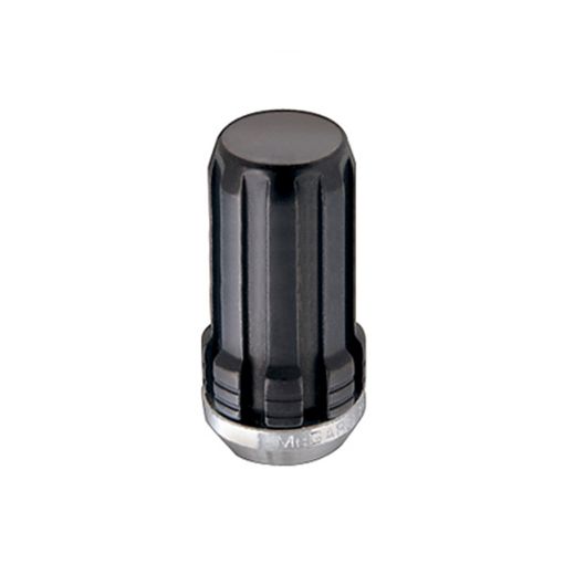 Picture of McGard SplineDrive Lug Nut (Cone Seat) M14X1.5 1.648in. Length (Box of 50) - Black (Req. Tool)