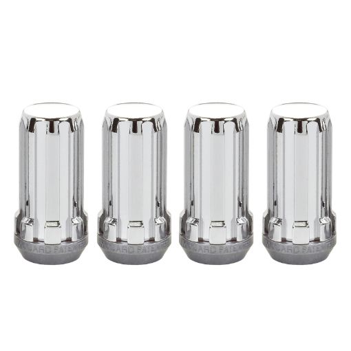 Picture of McGard SplineDrive Lug Nut (Cone Seat) M14X1.5 1.935in. Length (4 - Pack) - Chrome (Req. Tool)