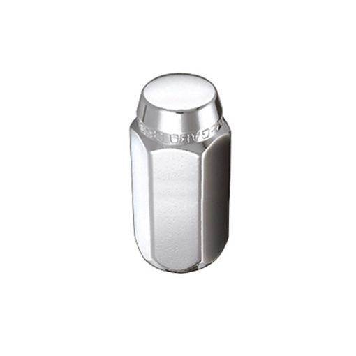 Picture of McGard Hex Lug Nut (Cone Seat) M14X1.5 22mm Hex 1.635in. Length (Box of 100) - Chrome
