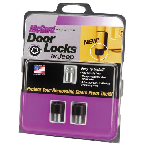Picture of McGard 07 - 17 Jeep Wrangler JK Unlimited JK 2 - Door Lock Set - (2 Locks)