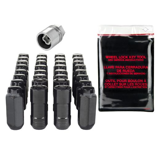 Picture of McGard 8 Lug Hex Install Kit wLocks (Cone Seat Nut) M14X2.0 1316 Hex 2.25in. Length - Black
