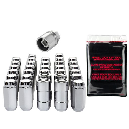 Picture of McGard 8 Lug Hex Install Kit wLocks (Cone Seat Nut) M14X1.5 1316 Hex 1.945in. L - Chrome