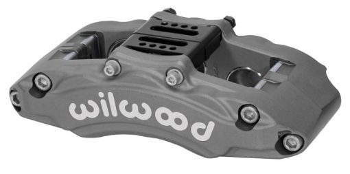 Picture of Wilwood Caliper - AT6 Lug Mount Anodized 1.75in1.38in1.38in Piston .75in Rotor - Right Side