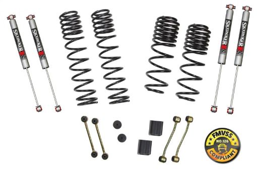 Picture of Skyjacker 2018 Jeep Wrangler Rubicon (JL) 2DR 2in - 2.5in Suspension Lift Kit wM95 Shocks