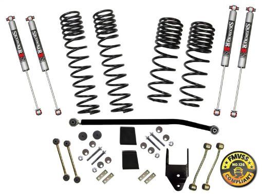 Picture of Skyjacker 2018 Jeep Wrangler Rubicon (JL) 2DR 3.5in Suspension Lift Kit wM95 Shocks