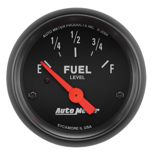 Picture of Autometer Z Series 52mm 0 Empty 30 Full Fuel Level Gauge