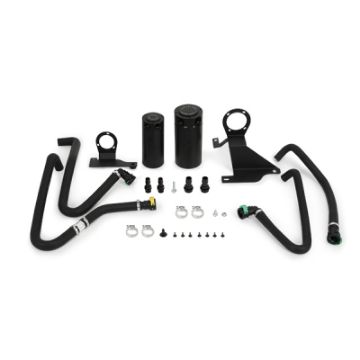 Picture of Mishimoto 11 - 14 Ford F - 150 EcoBoost 3.5L Baffled Oil Catch Can Kit - Black