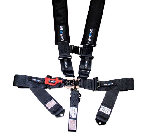 Picture of NRG SFI 16.1 5PT 3in Seat Belt Harness Latch Link - Black