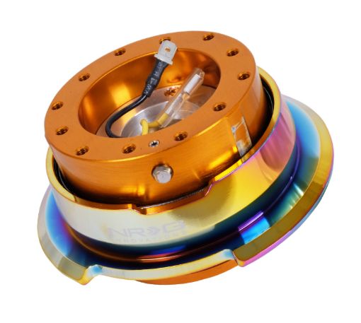 Picture of NRG Quick Release Gen 2.8 - Rose Gold Body Neochrome Ring